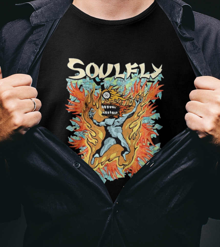 Soufly Gor Gor Strikes Back Tour 2026 Storm The Gates Fire Figure T-Shirt