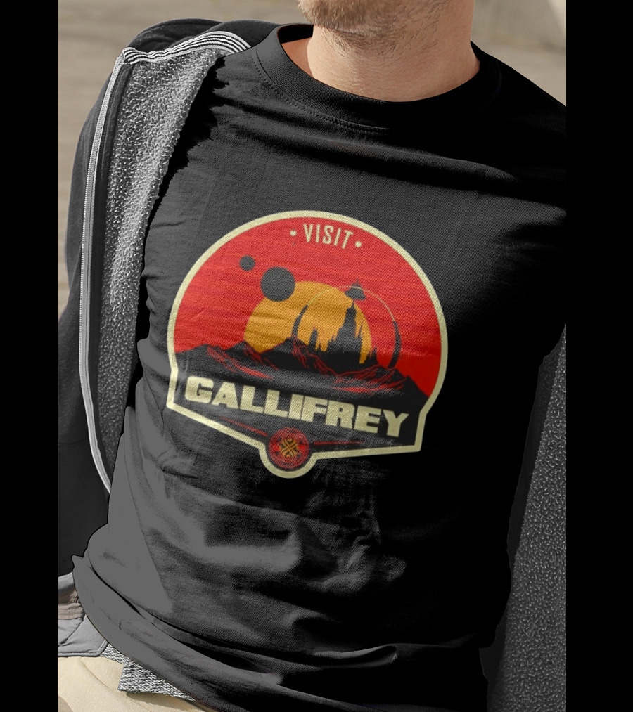 Visit Gallifrey Chrono Citadel Sci Fi World T-Shirt