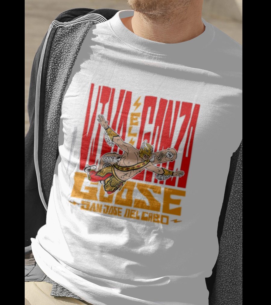 Viva El Gonzo Goose El Gonzo Fantástico Wrestling Skateboarding Fusion T-Shirt