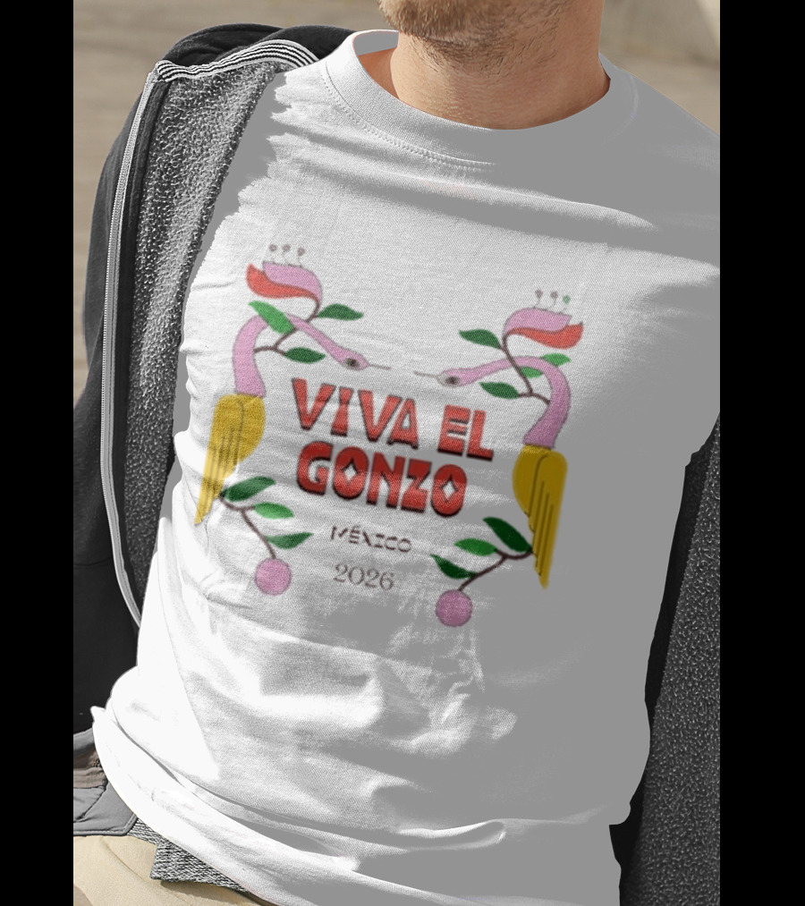Viva El Gonzo México 2026 Golden Mangrove T-Shirt