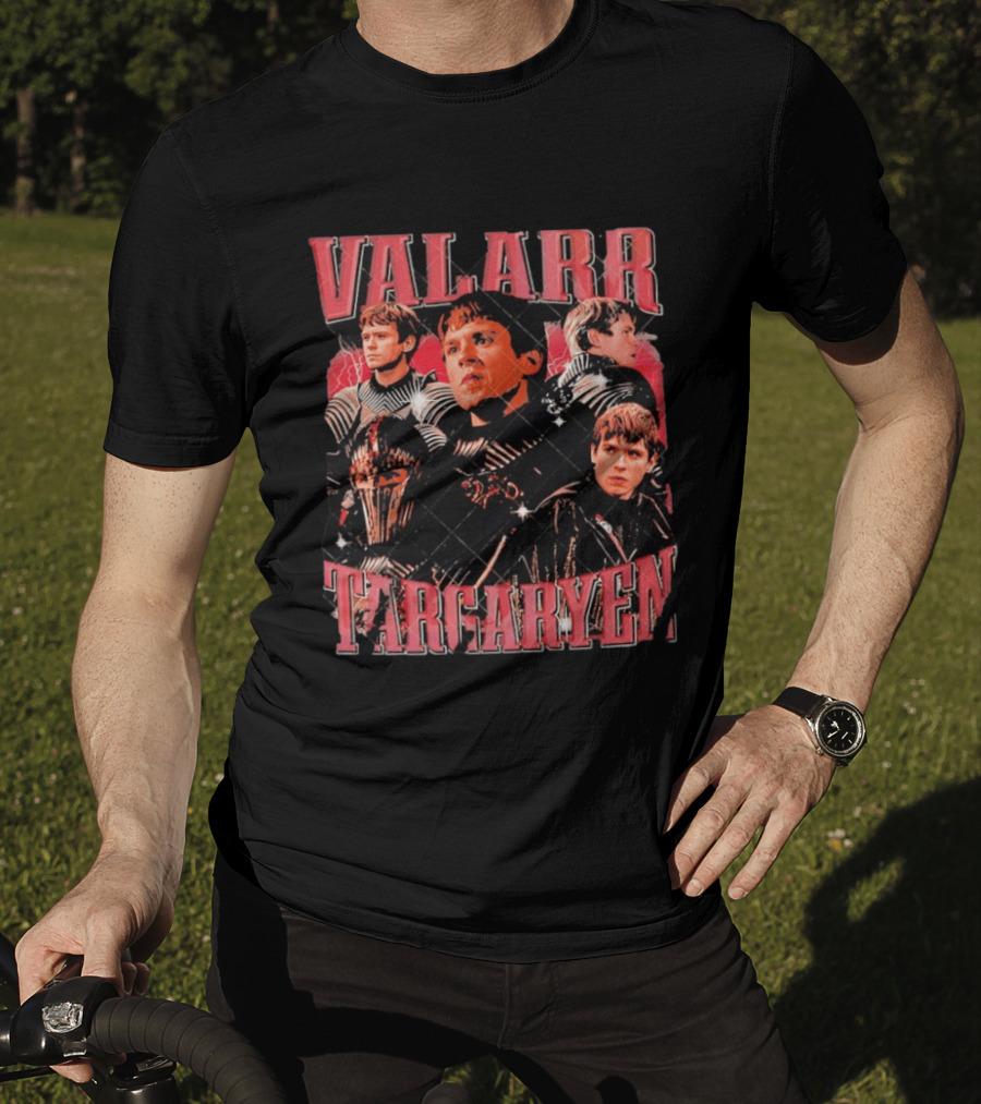 Valarr Targaryen Aegon Rightful Heir Fantasy Saga T-Shirt