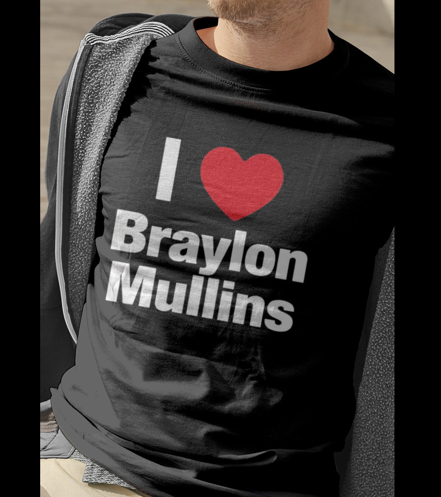 I Heart Braylon Mullins Basketball Fan Love T-Shirt