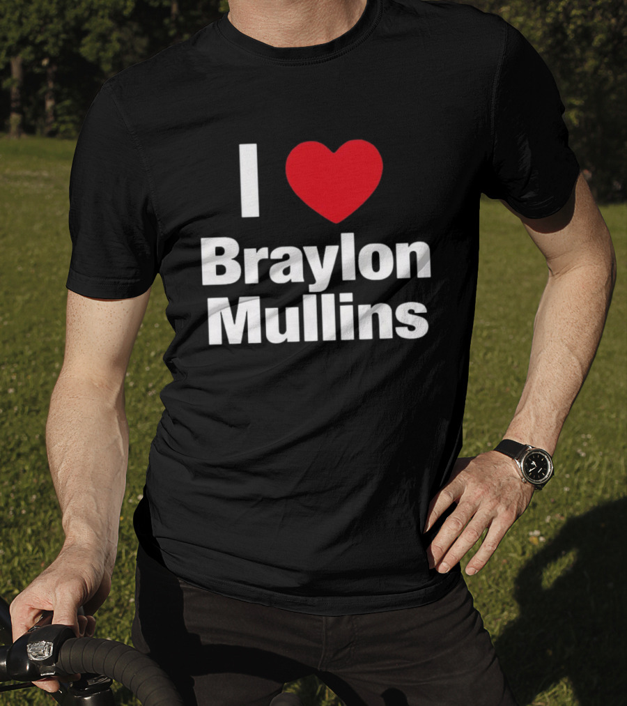 I Heart Braylon Mullins Basketball Fan Love T-Shirt