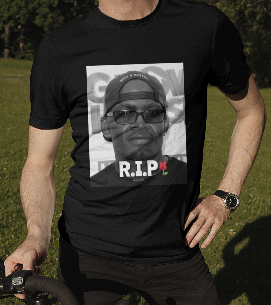 RIP Rich & Rotten Roses In PetalGrove Street Shawn Fonteno T-Shirt
