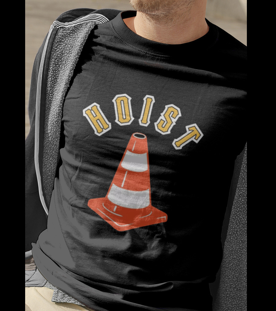 Hoist Traffic Cone Center T-Shirt