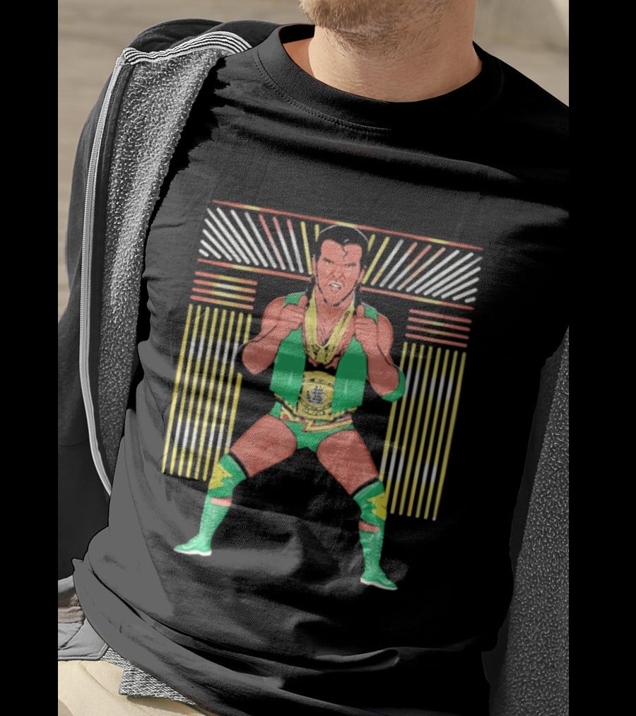 Razor Ramon Say Hello To The Bad Guy Wrestler Entrance WWF T-Shirt