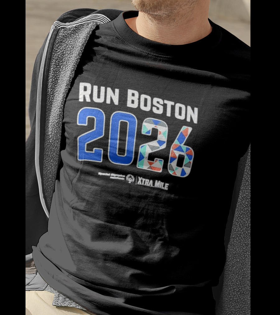 Run Boston 2026 Special Olympics Massachusetts Xtra Mile T-Shirt