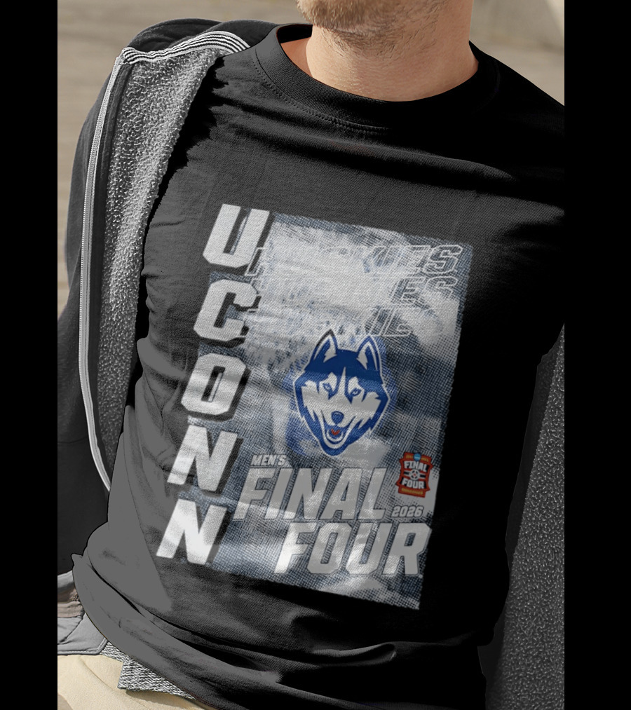 UConn Huskies Men's Final Four NCAA 2026 T-Shirt