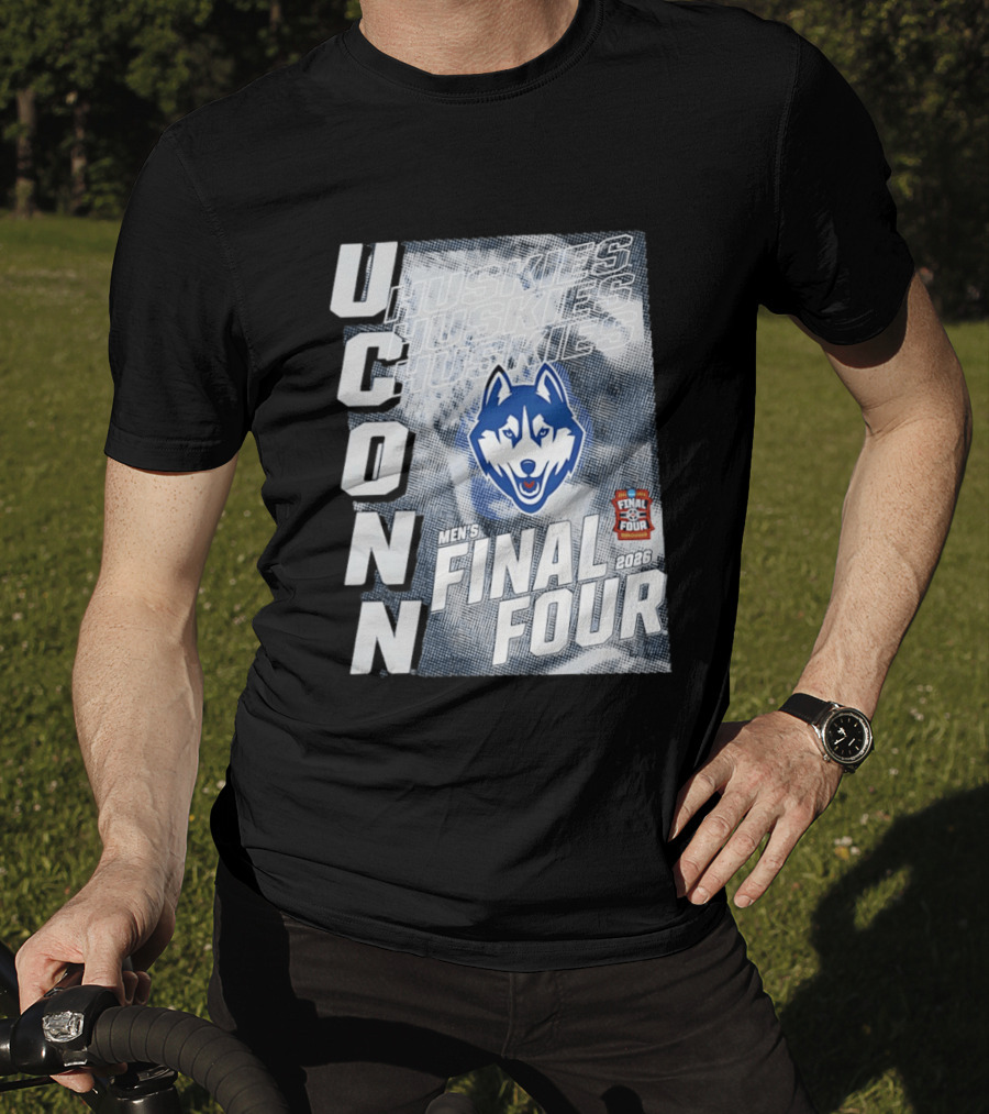UConn Huskies Men's Final Four NCAA 2026 T-Shirt