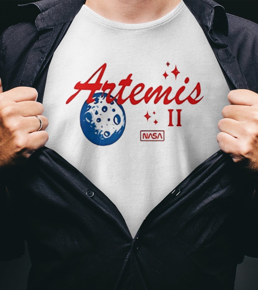 Artemis II NASA Moon Mission Astronaut Program T-Shirt