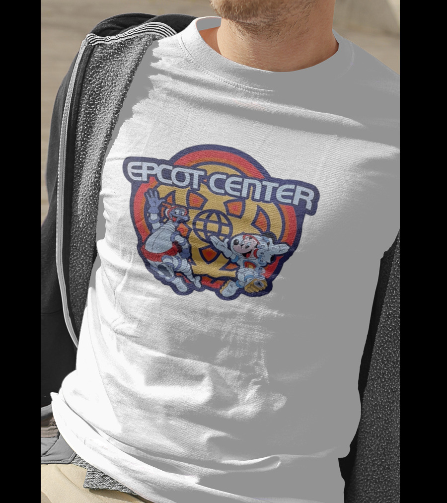 Epcot Center Mickey Mouse And Figment Duo T-Shirt