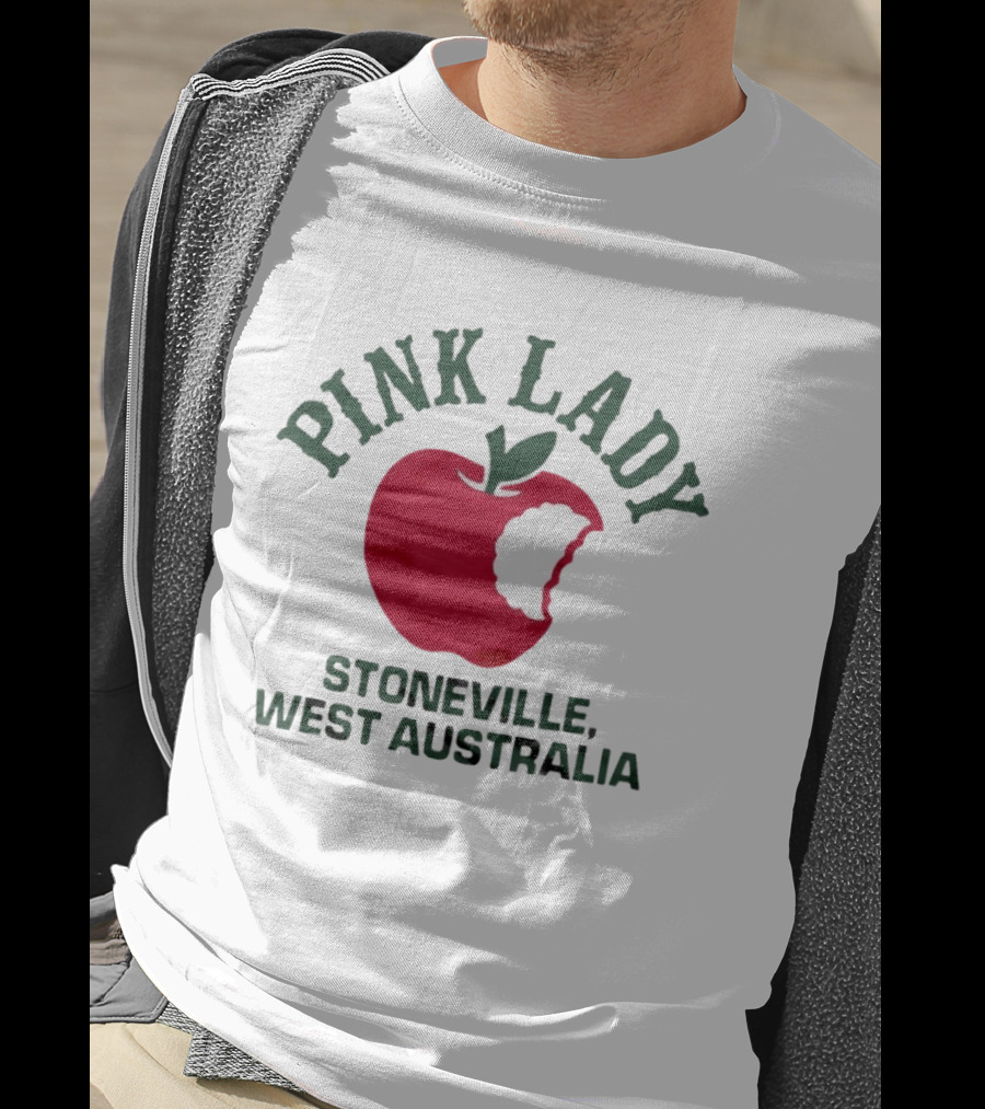Pink Lady Apple Stoneville West Australia Bite Mark T-Shirt