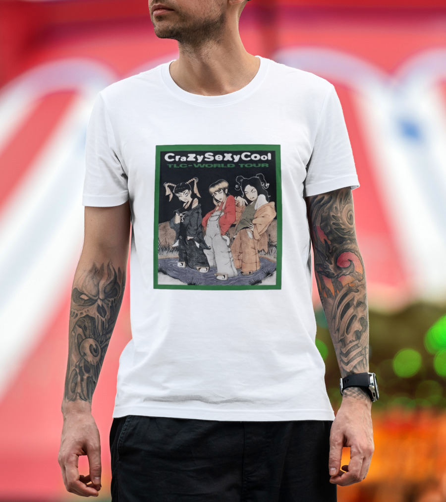 TLC CrazySexyCool World Tour 1995 T-Shirt