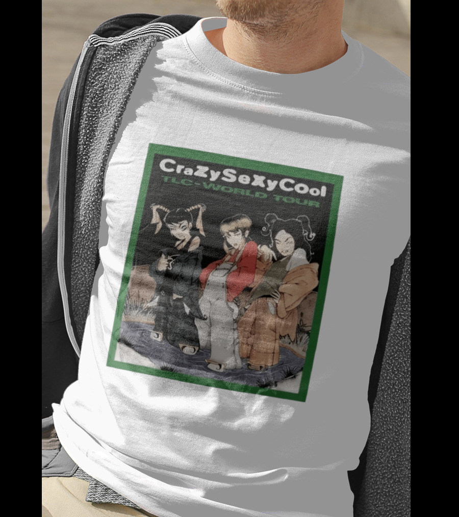 TLC CrazySexyCool World Tour 1995 T-Shirt