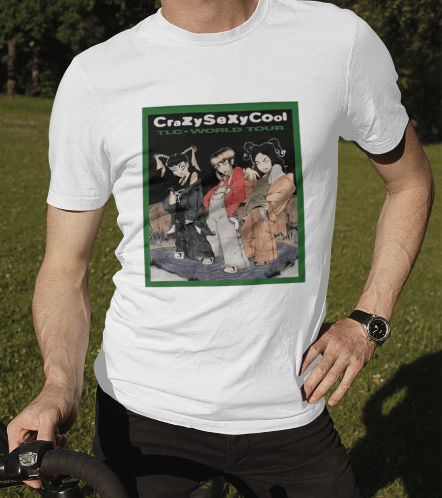 TLC CrazySexyCool World Tour 1995 T-Shirt