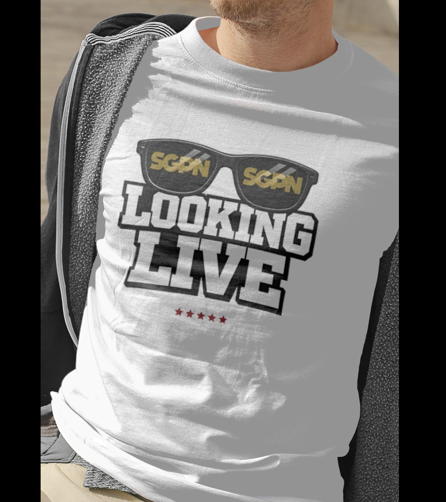 SGPN Looking Live Sunglasses Stars T-Shirt