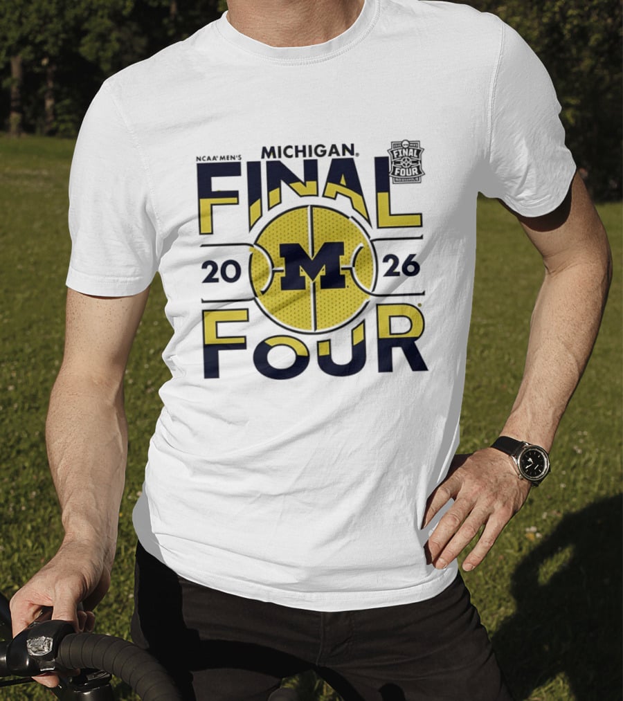Michigan Wolverines 2026 NCAA Men's Final Four March Madness T-Shirt