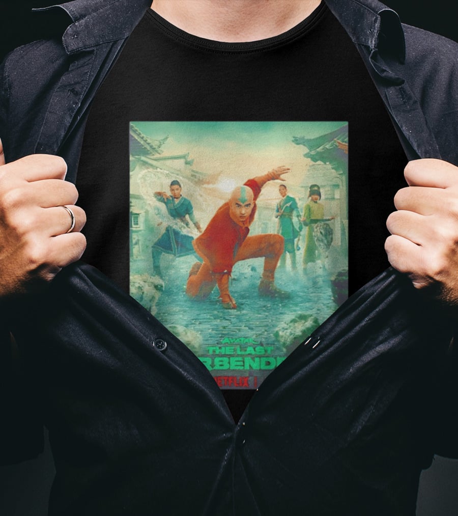 Avatar The Last Airbender Coming June 25 On Netflix T-Shirt