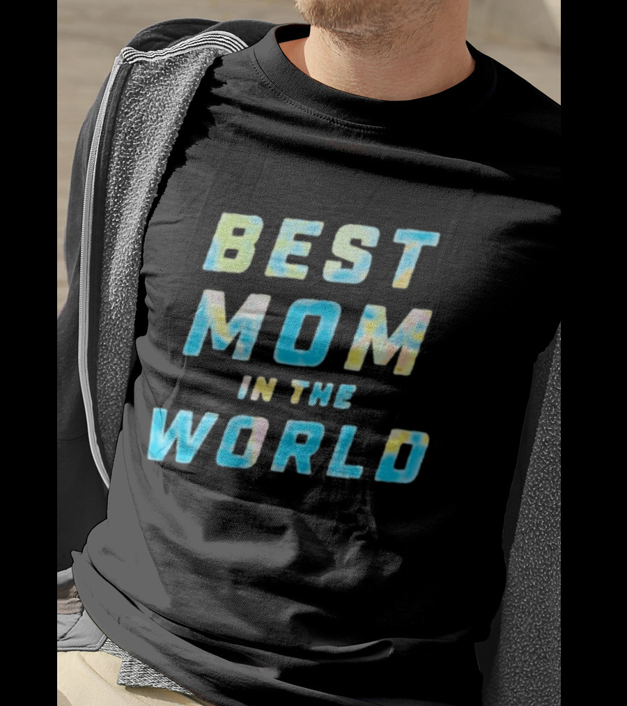 Best Mom In The World Tie Dye T-Shirt