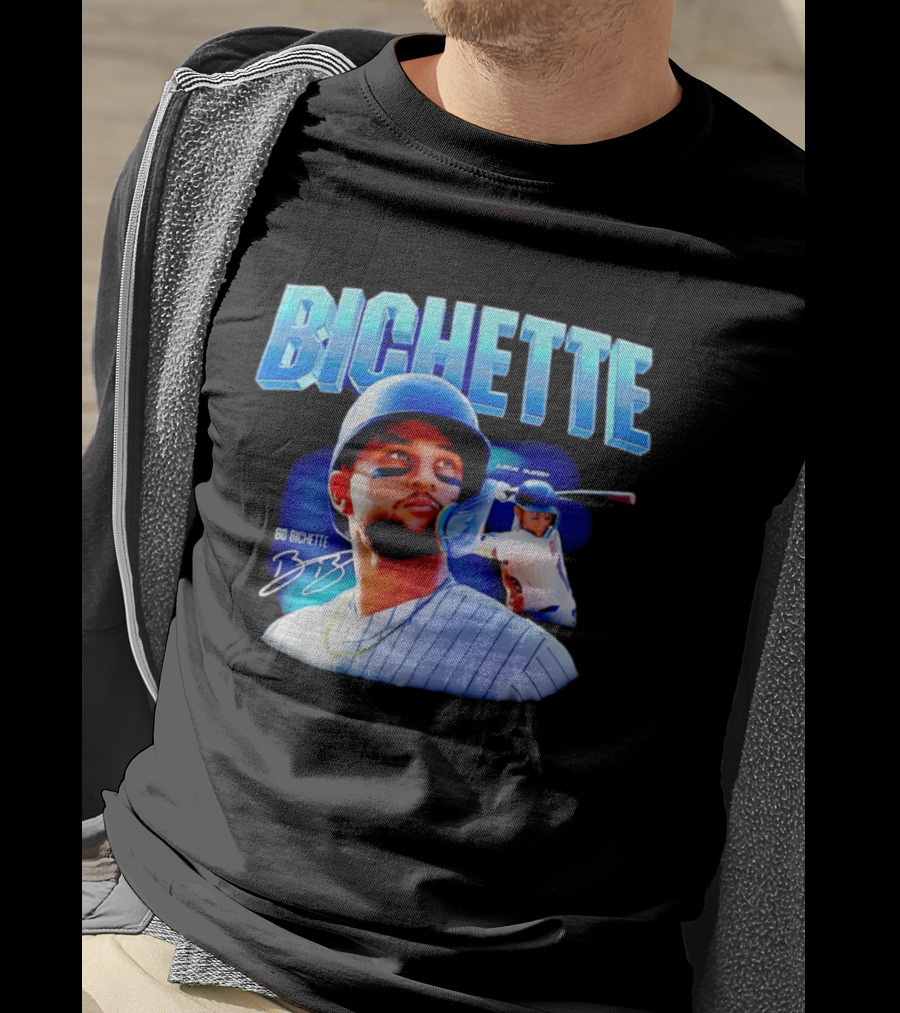 Bichette Bo Bichette Baseball Player Blue Jersey Athletic Gear T-Shirt