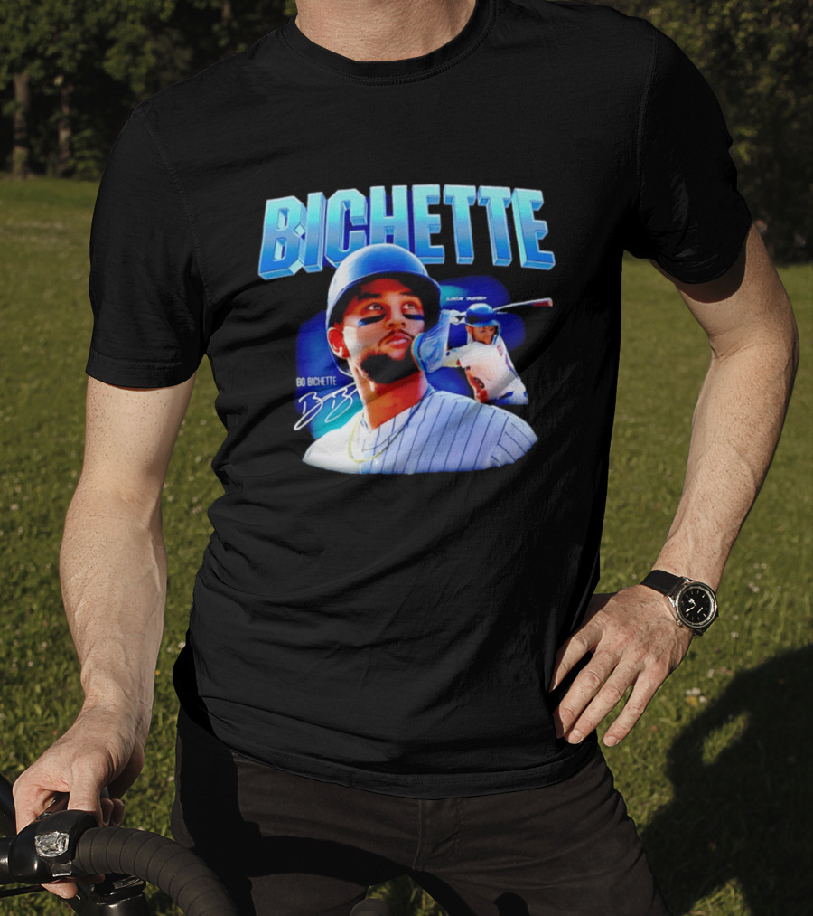 Bichette Bo Bichette Baseball Player Blue Jersey Athletic Gear T-Shirt