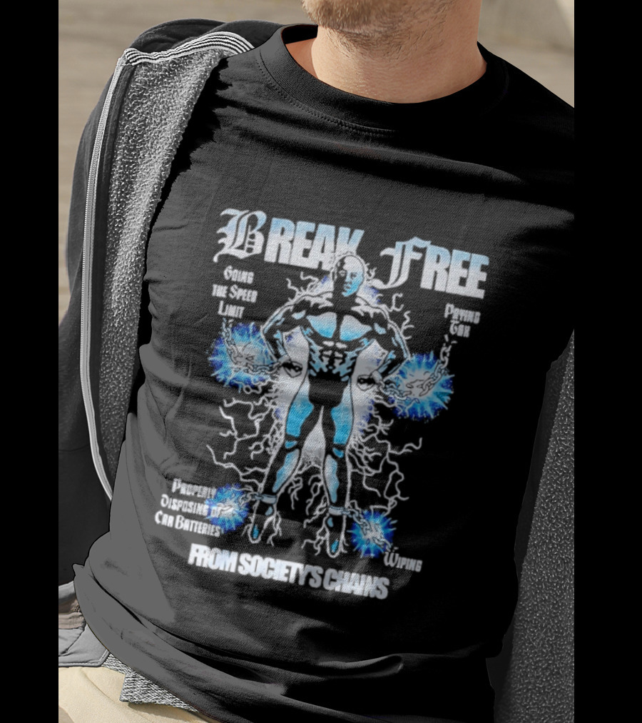 Empowered Break Free From Society's Chains Unleash Hidden Power T-Shirt