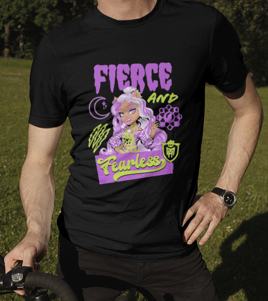 Fierce And Fearless Clawdeen Wolf Monster High T-Shirt