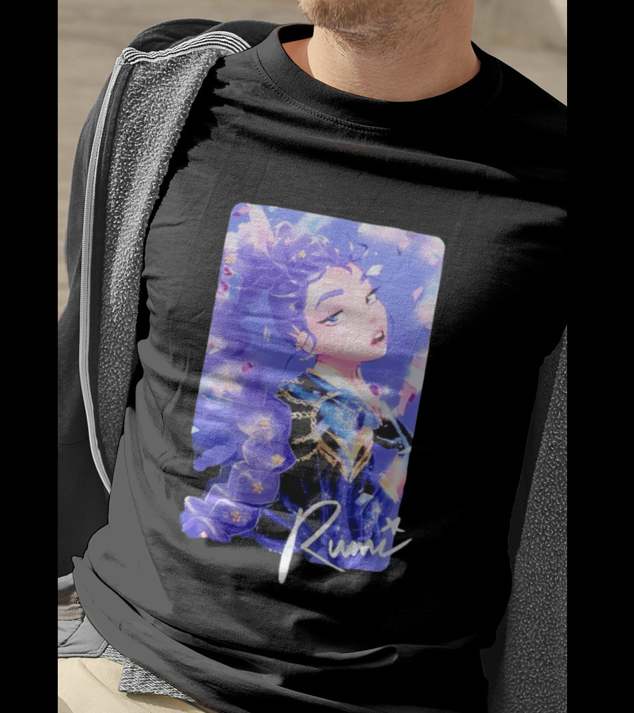 Rumi KPop Demon Hunters HUNTR X Anime T-Shirt