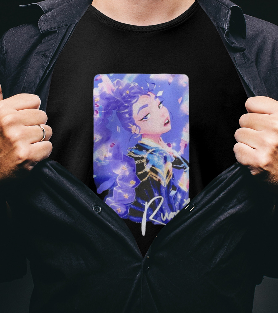 Rumi KPop Demon Hunters HUNTR X Anime T-Shirt
