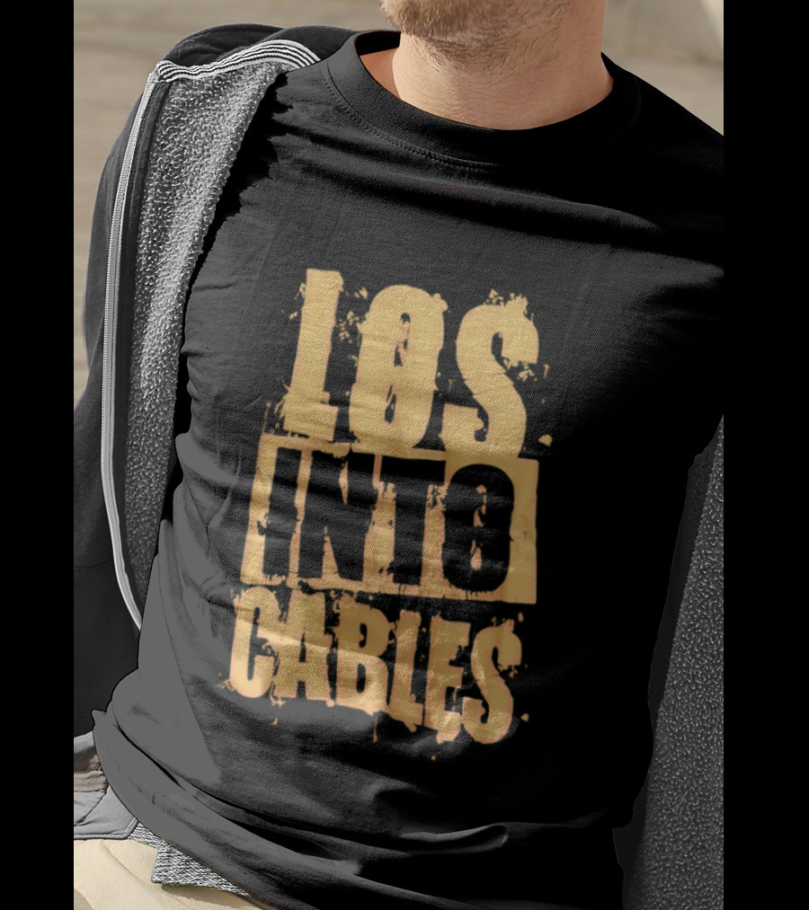 Los Into Cables Grunge T-Shirt