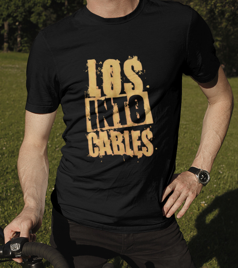 Los Into Cables Grunge T-Shirt