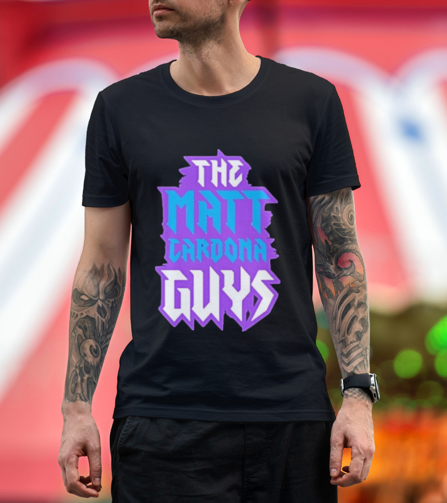 Matt Cardona Guys WWE Fan Merchandise T-Shirt