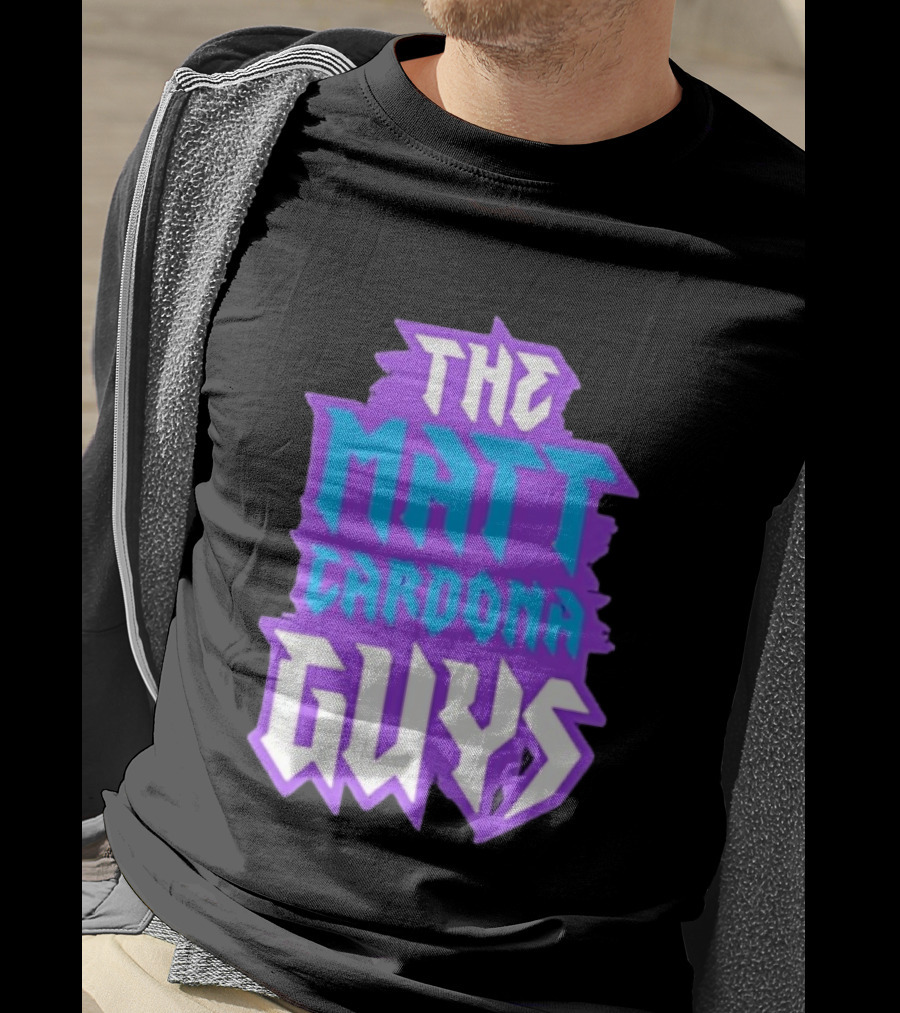 Matt Cardona Guys WWE Fan Merchandise T-Shirt