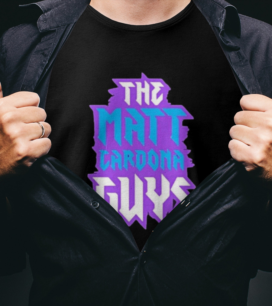 Matt Cardona Guys WWE Fan Merchandise T-Shirt