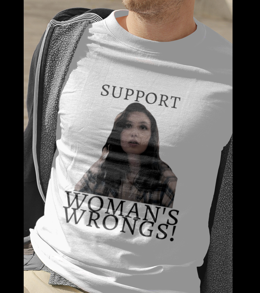 Sophie Nelisse Support Woman's Wrongs Empowerment T-Shirt