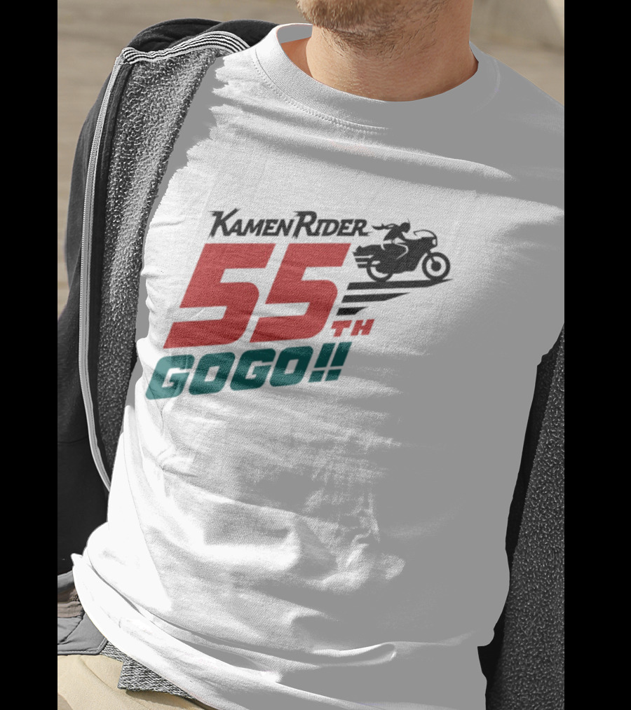 Kamen Rider 55th Anniversary Gogo Biker Celebration T-Shirt