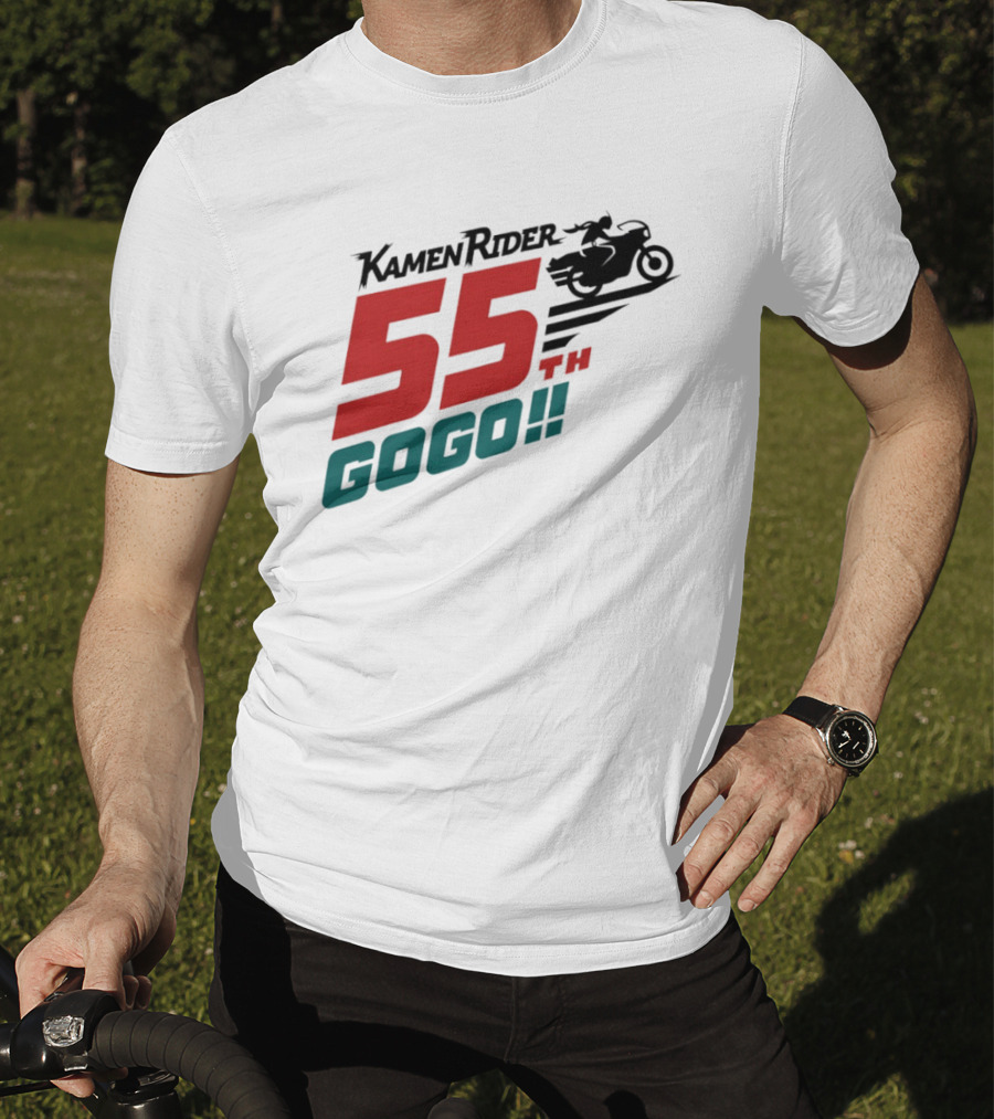 Kamen Rider 55th Anniversary Gogo Biker Celebration T-Shirt