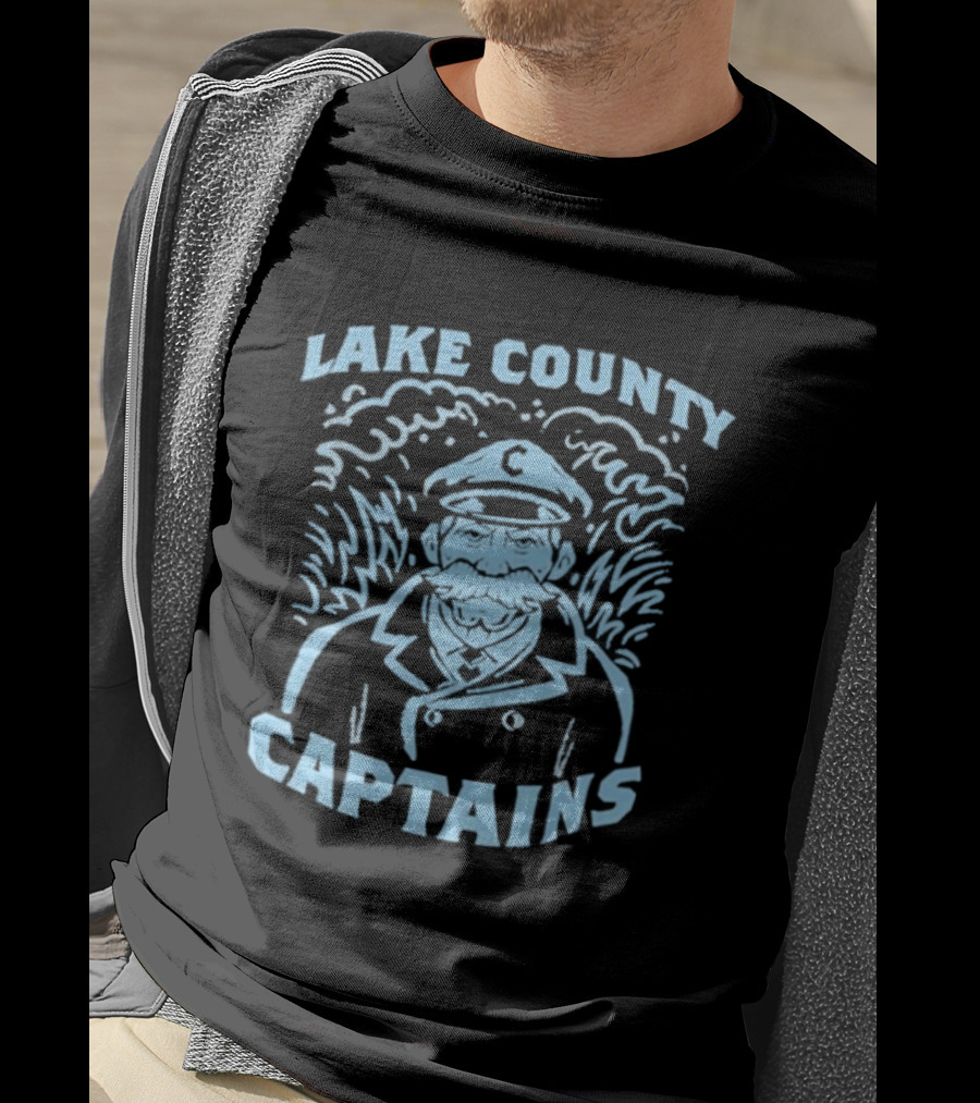 Lake County Captains Apr 5 2026 Opening Series Captain T-Shirt