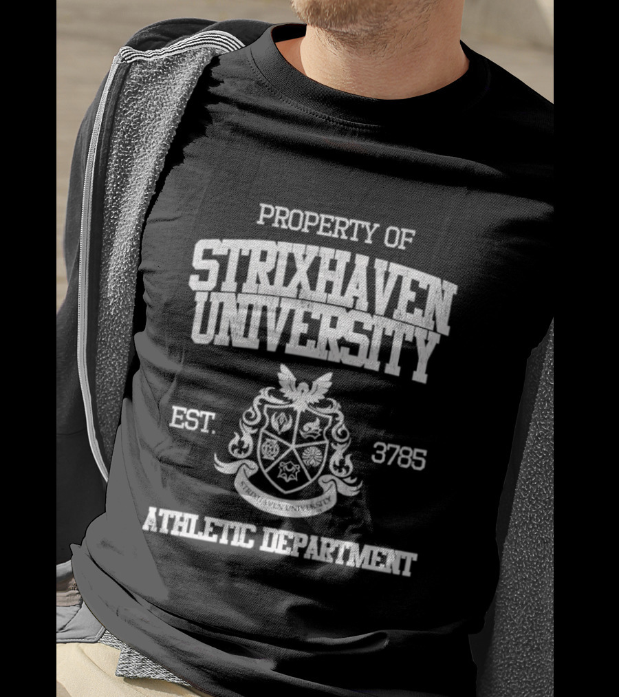 Property Of Strixhaven University Athletic Department Est 3785 Vintage Crest T-Shirt