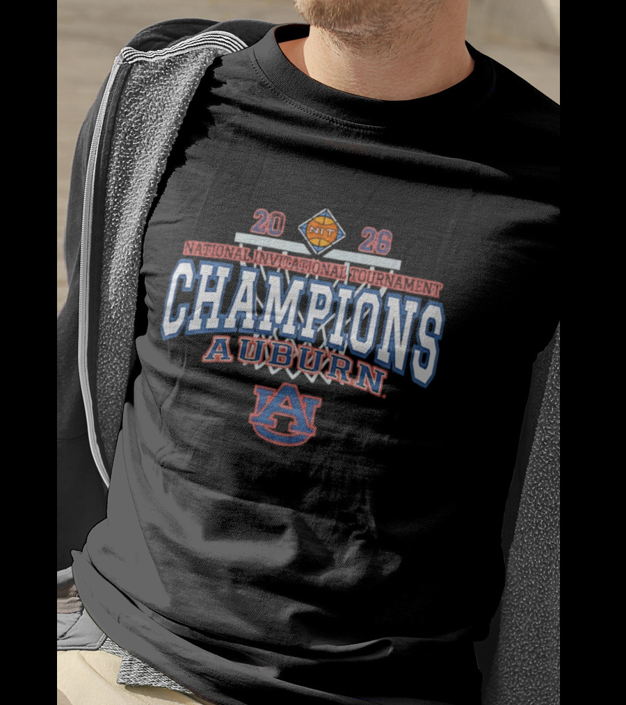 Auburn Tigers NIT Champions 2026 National Invitation Tournament T-Shirt