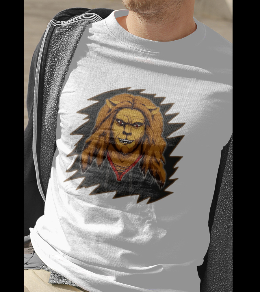 Beast Craft Garrett The Garbage Werewolf Lion Hybrid T-Shirt