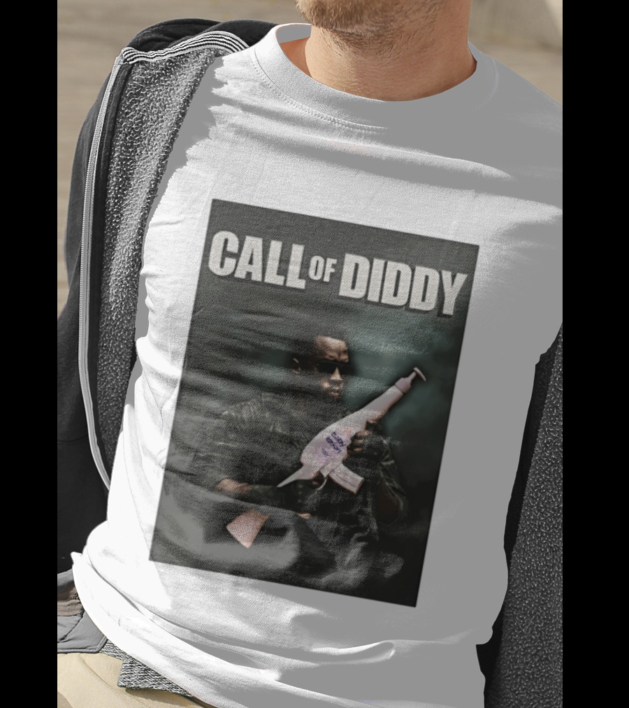 Call Of Diddy Baby Bottle Warrior T-Shirt