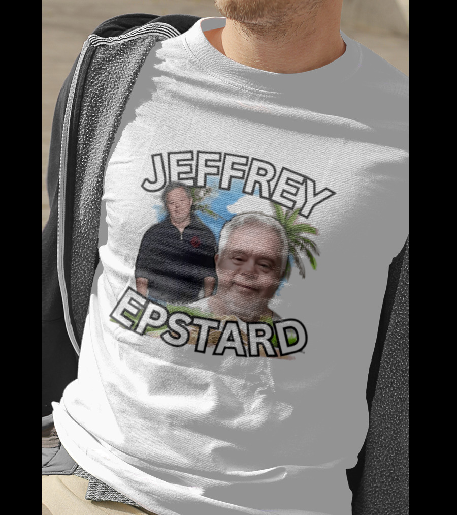 JEFFREY EPSTARD Palm Tree Tropical T-Shirt