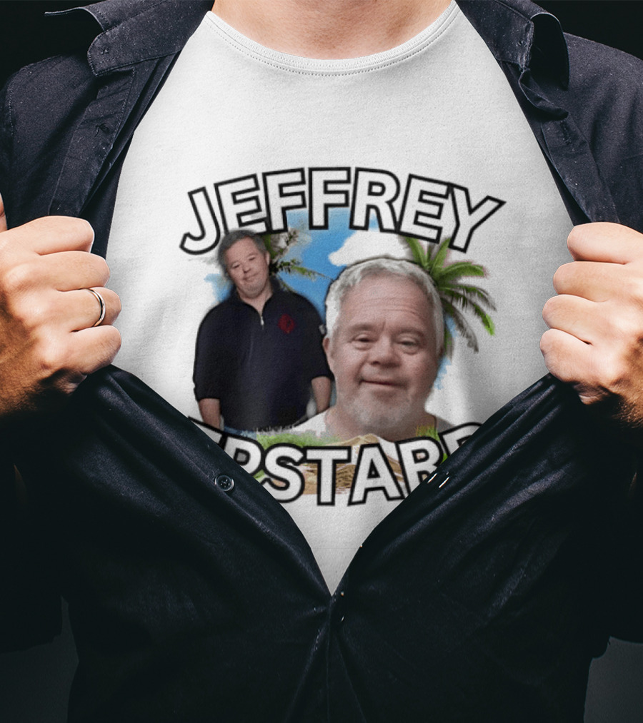 JEFFREY EPSTARD Palm Tree Tropical T-Shirt