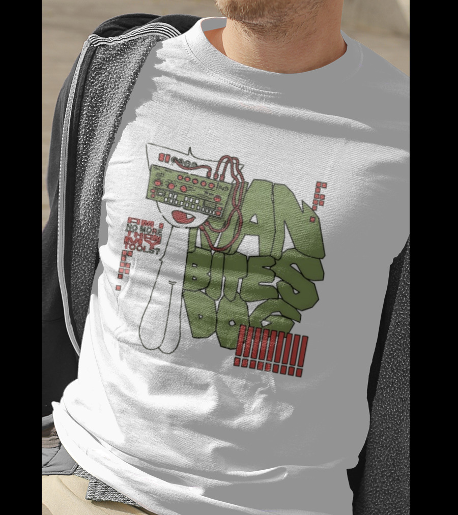 Man Bites Dog MF DOOM Am I No More Than My Tools T-Shirt