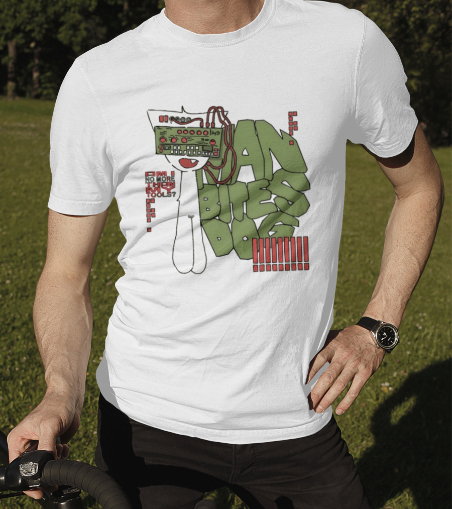Man Bites Dog MF DOOM Am I No More Than My Tools T-Shirt