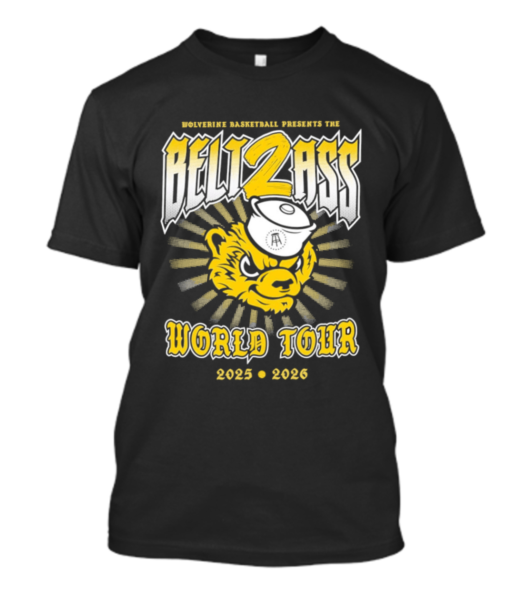Southeast Michigan Summer Tour Belt 2 Ass World Tour 2023 2024 T-Shirt