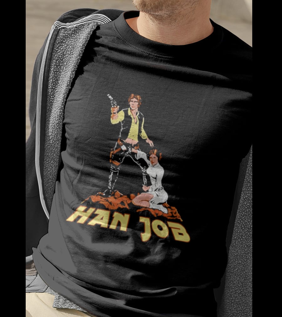 Han Solo Princess Leia Han Job T-Shirt