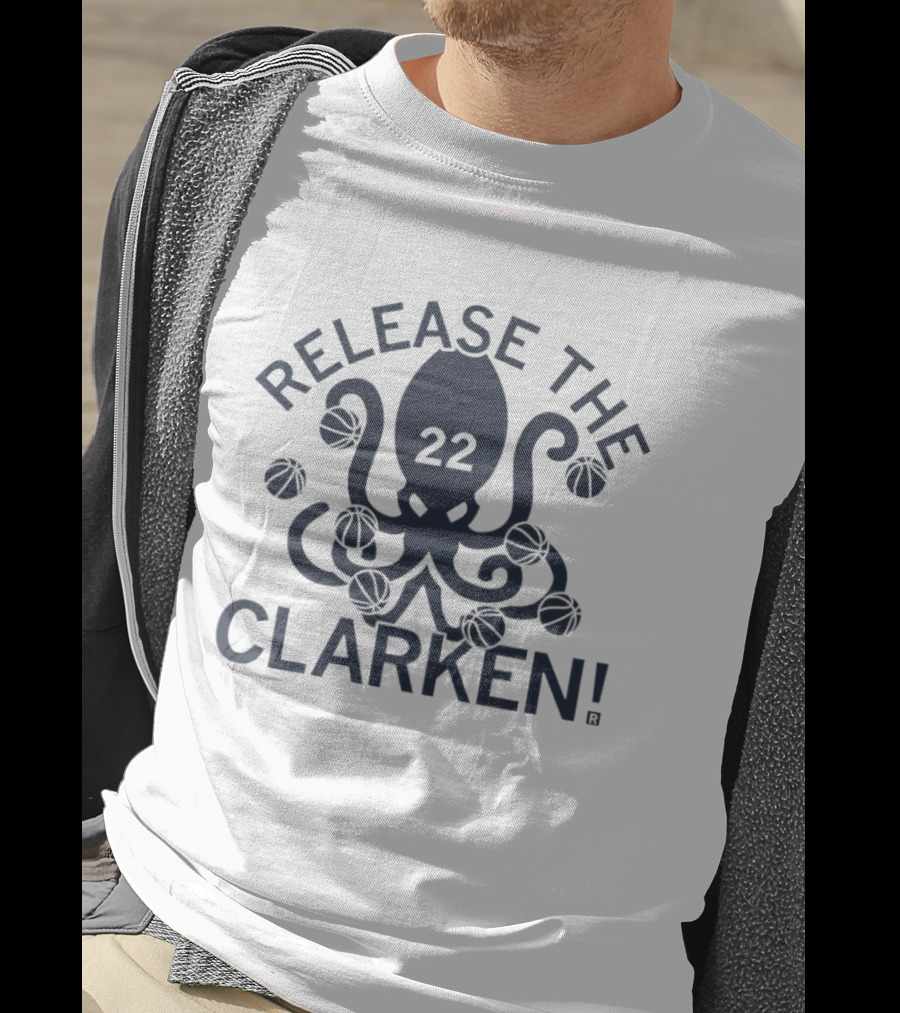 Release The Clarken 22 Basketball Octopus T-Shirt