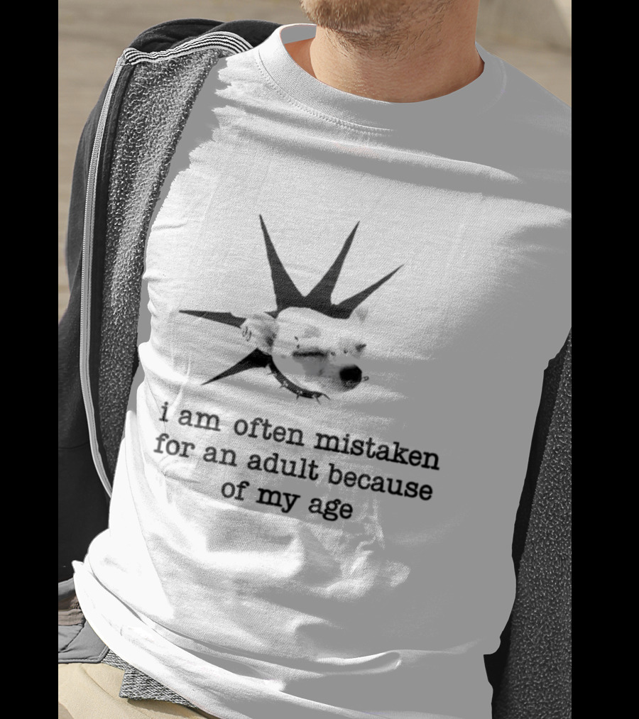 I Am Often Mistaken For An Adult Because Of My Age Statue Liberty T-Shirt